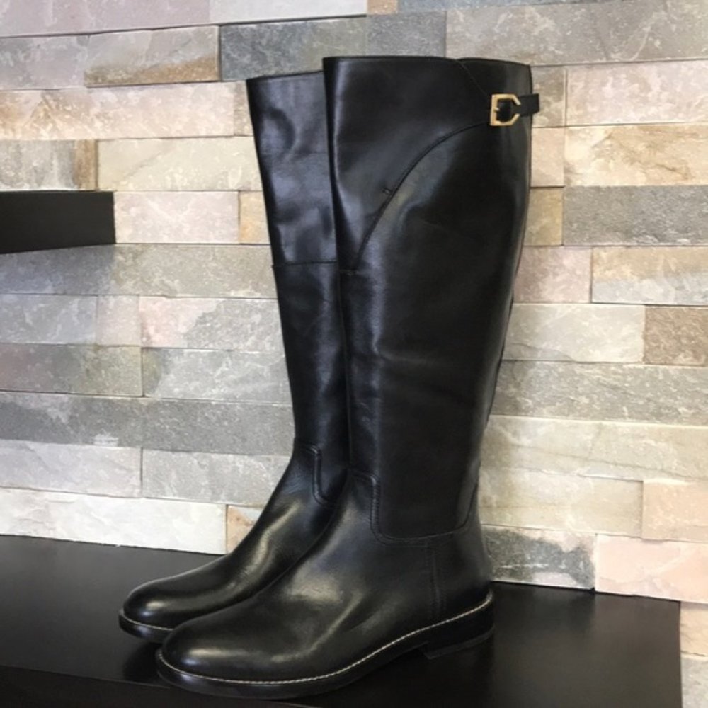Cole Haan Harrington Knee High Riding Boot - Picture 2 of 9